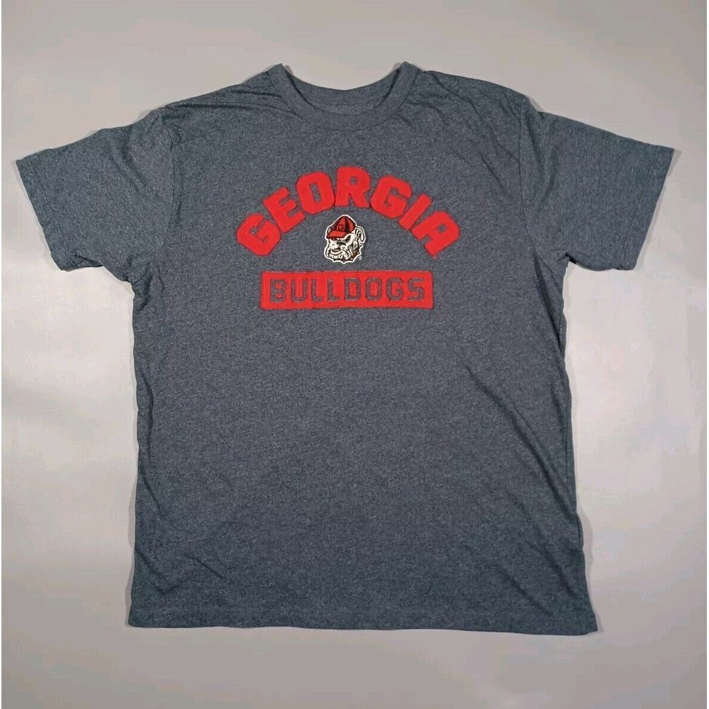 Georgia Bulldogs Shirt Womens‎ XL Gray Embroidered Letters Champion